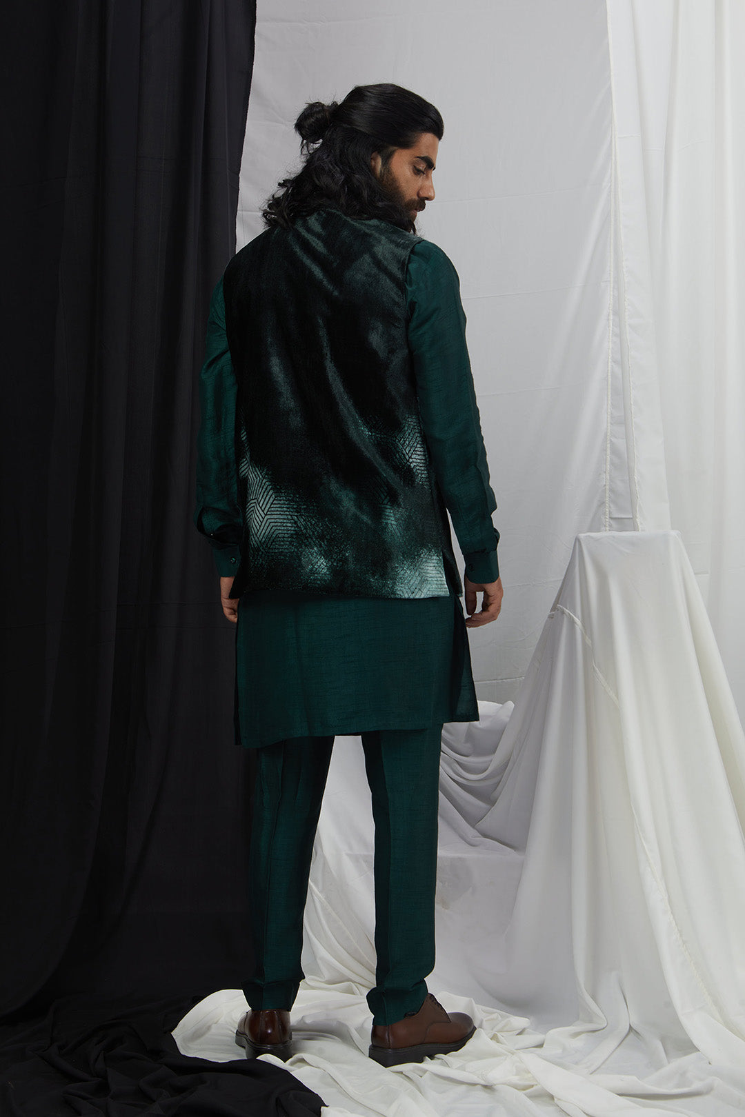 Kurta Set with Bandi