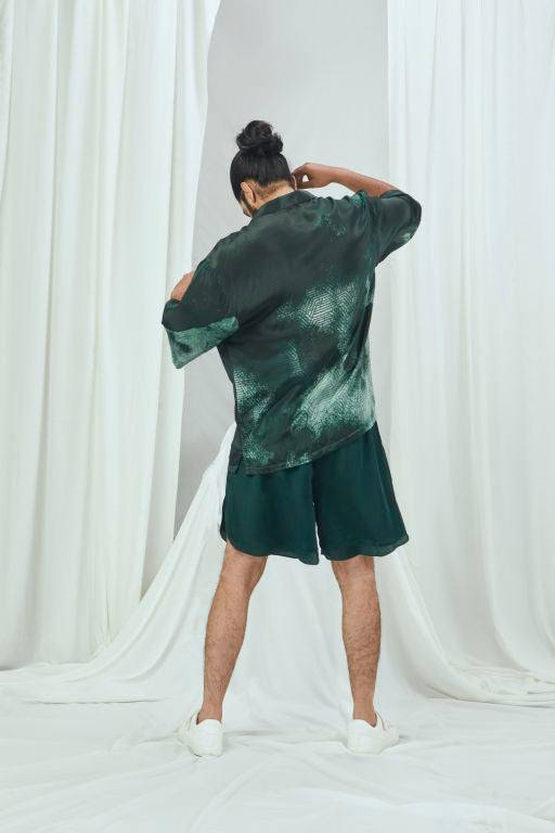 Emerald Shorts with Drawstring