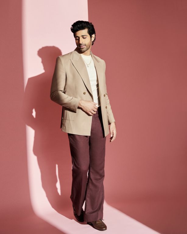 Ashim Gulati In Custom Nirmooha Beige Blazer