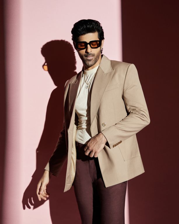 Ashim Gulati In Custom Nirmooha Beige Blazer