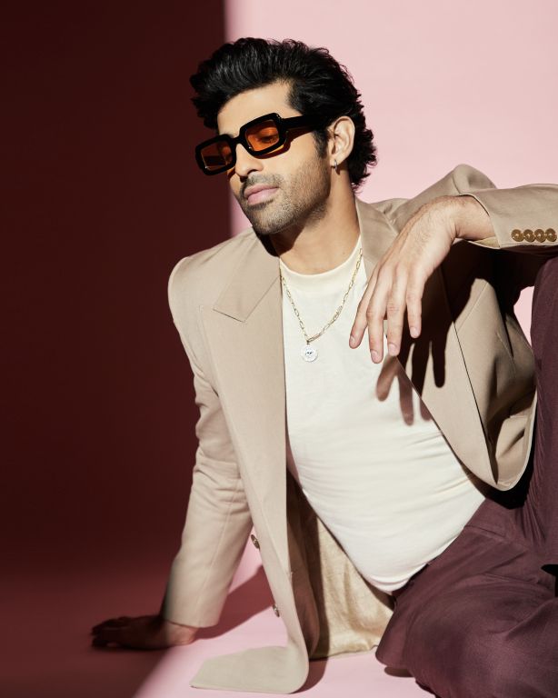 Ashim Gulati In Custom Nirmooha Beige Blazer