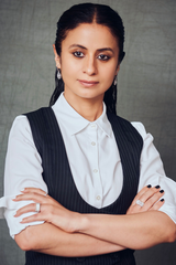 Rasika Dugal in Vest and Pant Set