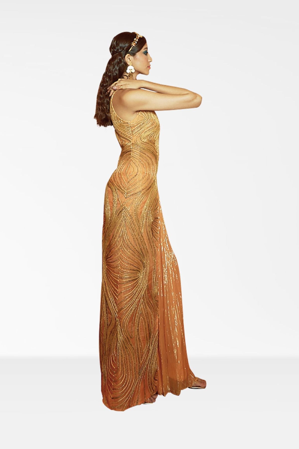 Asymmetrical Kurti Set